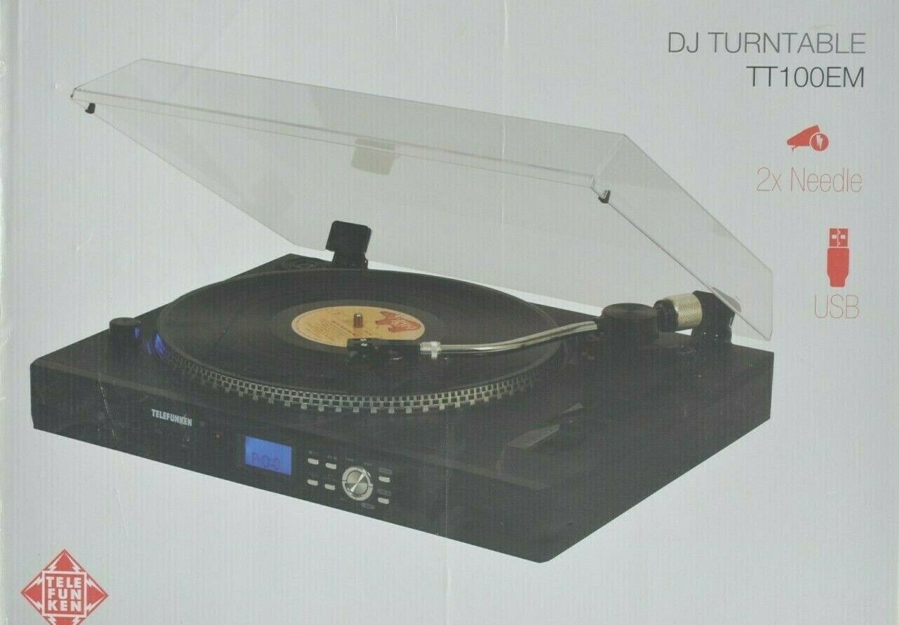 Telefunken TT100EM Plattenspieler