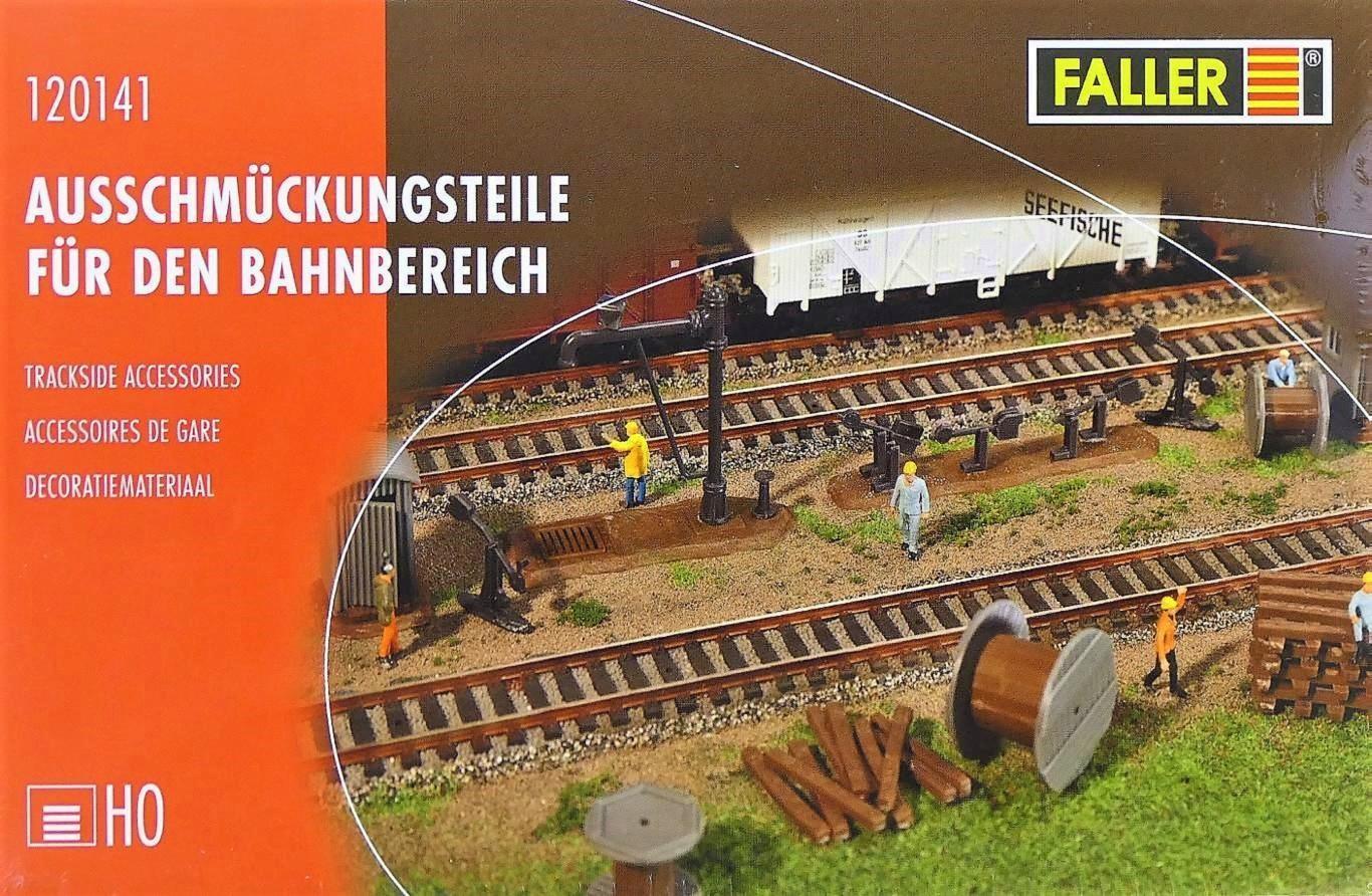 Faller 120141 Spur H0 - Ausschmückungsteile für den Bahnbereich NEU und OVP