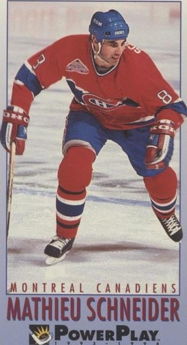 1993-94 Fleer Power Play - Mathieu Schneider #134