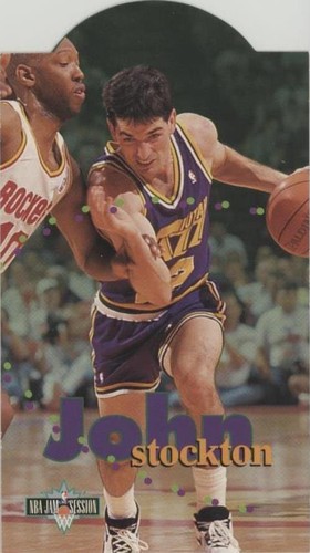 1995-96 Fleer NBA Jam Session - John Stockton #D110