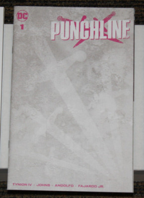DC Punchline #1 BLANK Sketch Cover Variant  -