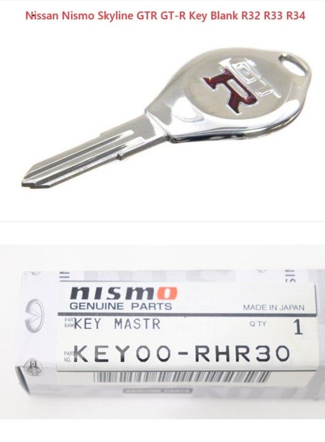 NISMO Nissan Skyline GT-R Key Blank R32 R33 R34 KEY00-RHR30