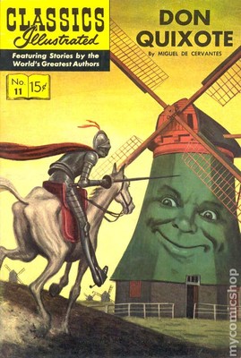 Classics Illustrated 011 Don Quixote #5 VG 1964 Stock Image Low Grade