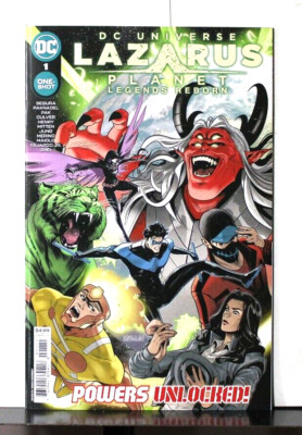 Lazarus Planet Legends Reborn # 1 Cover A DC 2023