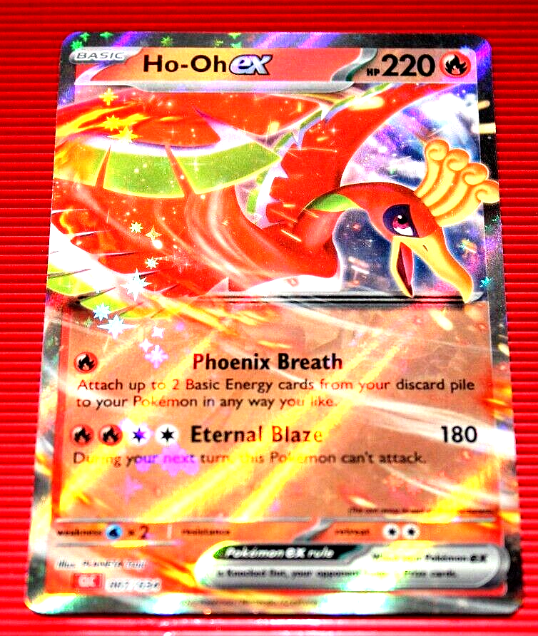 Ho-Oh EX HP 220 2023 Collectible Pokemon Card No. 007/034 | eBay Ho-Oh EX HP 220 2023 Collectible Pokemon Card No. 007/034 | eBay