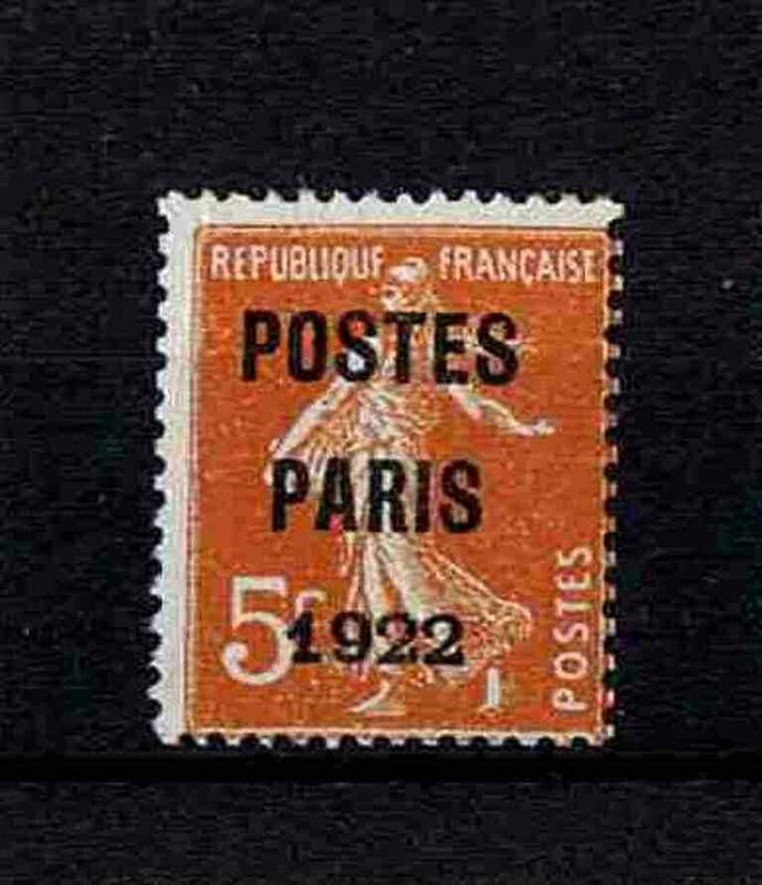 France Timbre Preoblitere 30 