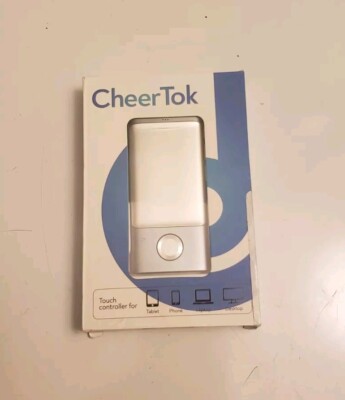 Bluetooth Presentation Clicker Wireless Presenter, Air Mouse with Red Light P...