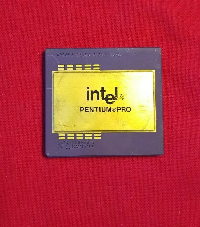 【レア】Intel Pentium Pro CPU KB80521EX200 Intel Pentium Pro 180 MHz 256K KB80521EX180 SY039 ✓ Very