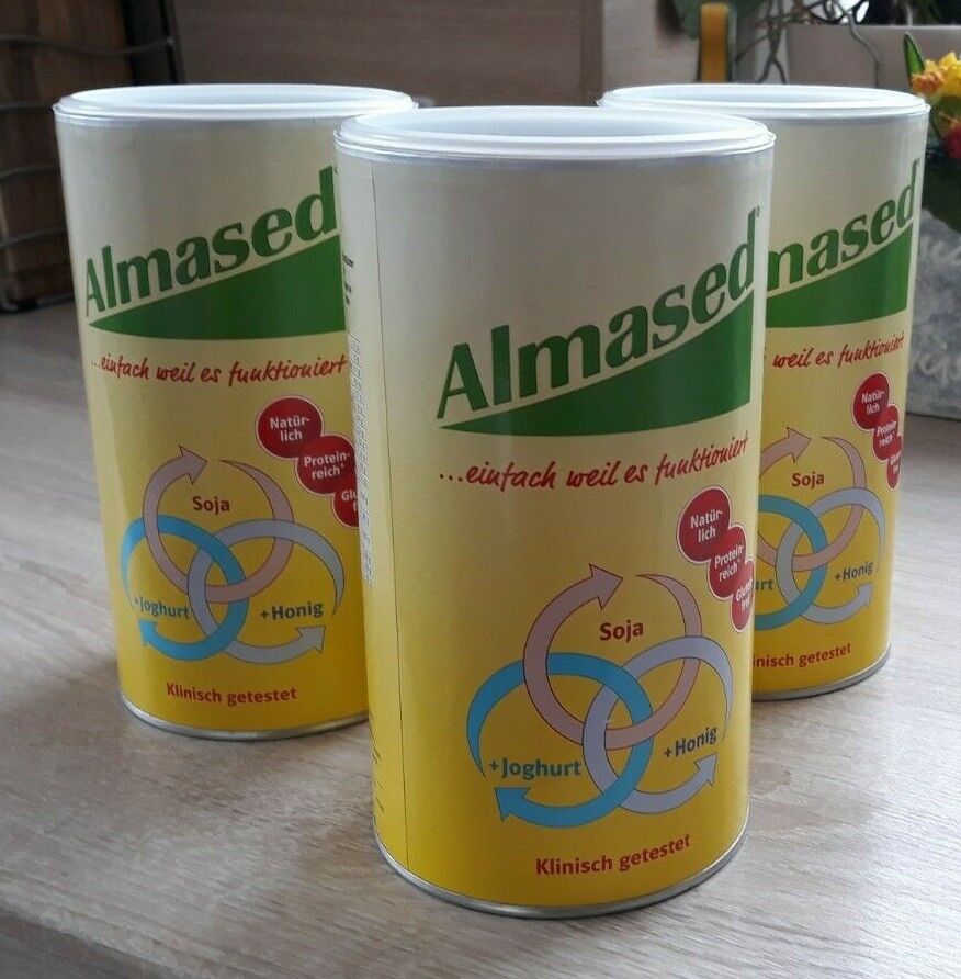 Almased Vitaldrink zur Gewichtsreduktion 3 x 500 Gramm OVP