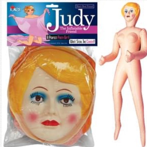 Famous JUDY DOLL Inflatable BlowUp Doll Bachelorette Gag Gift Prank Girl Friend