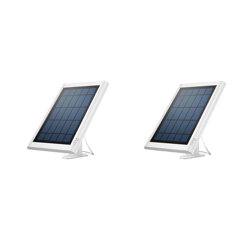 Ring Solar Panel Security Camera Charger 2-Pack