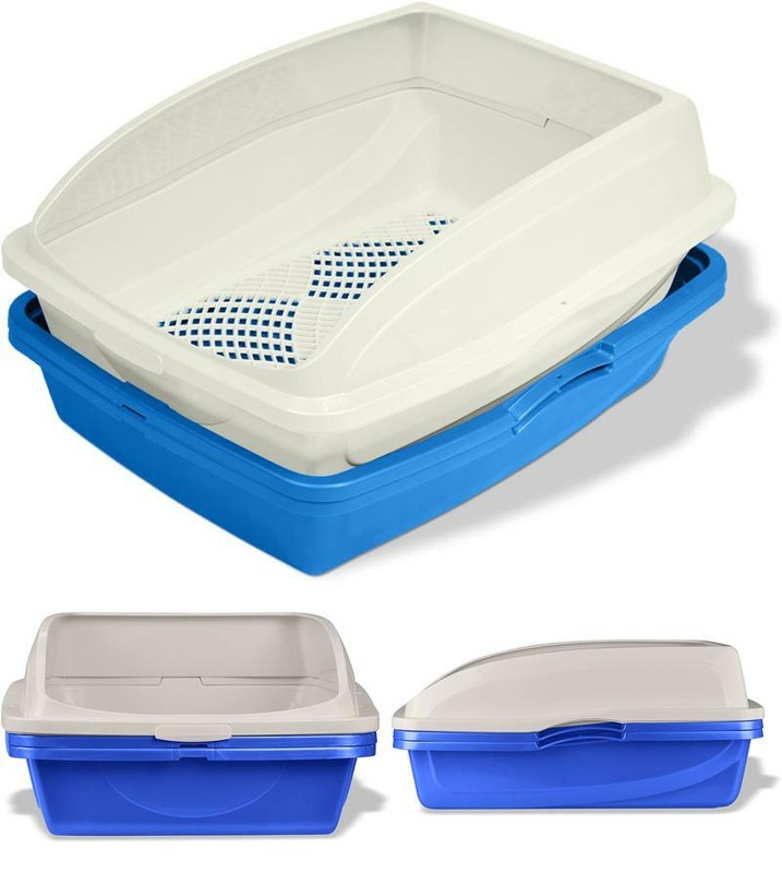 With Frame, Blue/gray Assorted Sizes