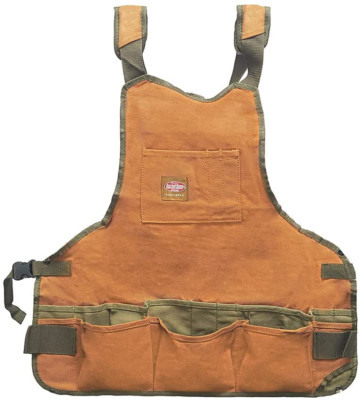 Mechanic Tool Mens Vest Woodworking Apron Carpenter Electrician Plumber Bag Brow
