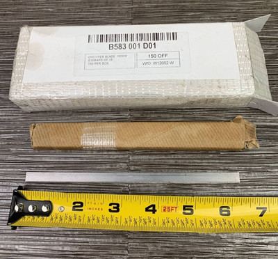 150 pcs Chopper Blade 160mm 6 Wraps Of 25