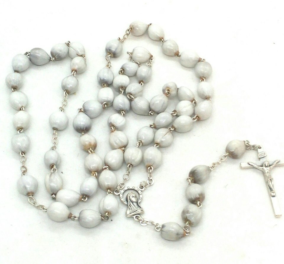Mother Teresa Job's Tears Rosary from Italy | eBay