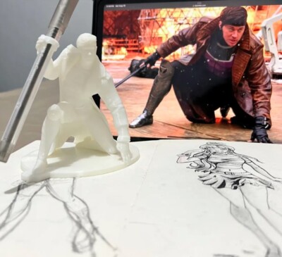 3D Printed Gambit Pen Holder | X-Men Movie Inspired Gift | Channing Tatum