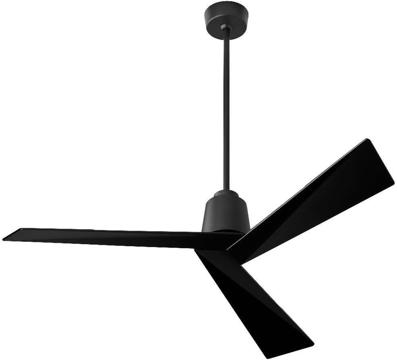 Dynamo 3-113-15 Ceiling Fan - Black, Damp