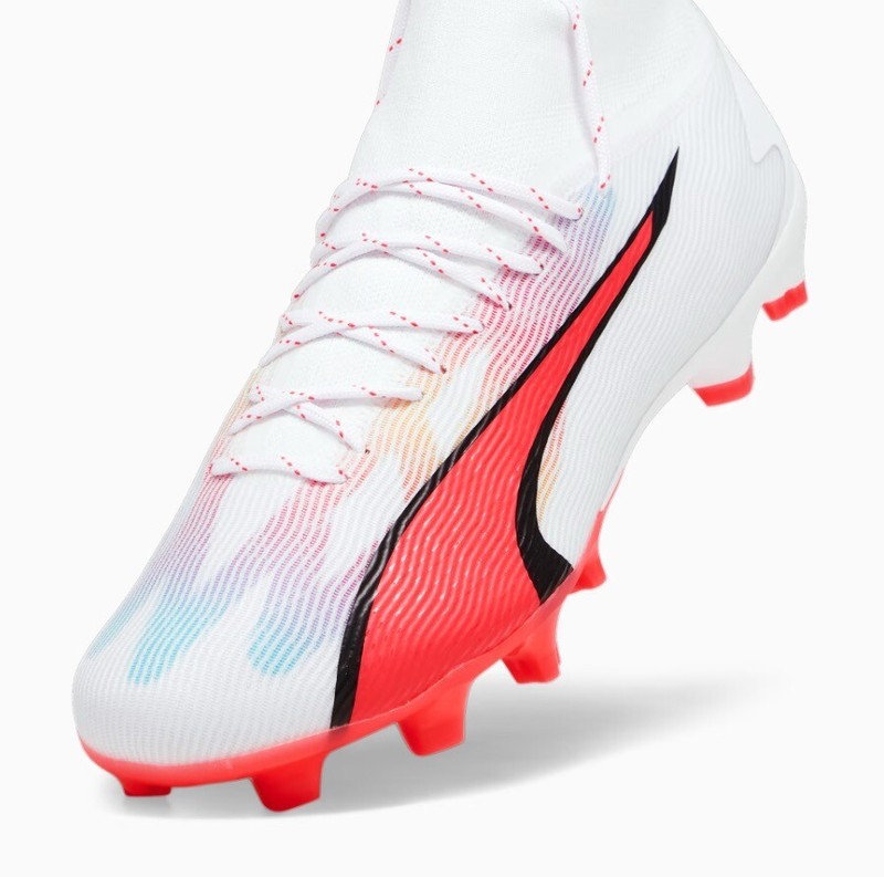 Puma Ultra サッカーシューズ ホワイト26 PUMA プーマ サッカースパイク ウルトラ 5 マッチ HG/AG