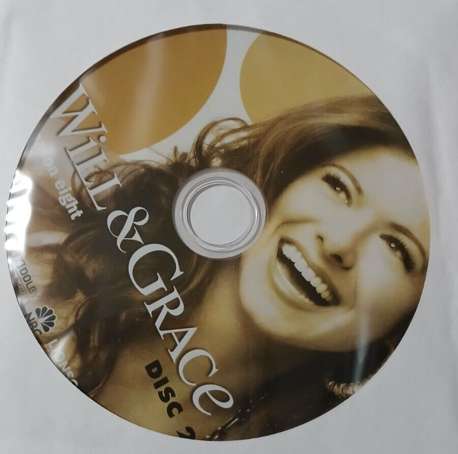Will & Grace Season 8 Disc 2 Replacement DVD DISC ONLY G | eBay