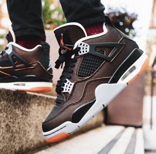 Air Jordan 4 Retro “Starfish” Deconstructed - Men's Size 9.5 Air Jordan 4 Retro “Starfish” Deconstructed - Men's Size 9.5