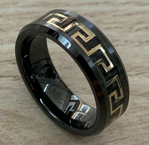 Silver versace 2024 ring mens