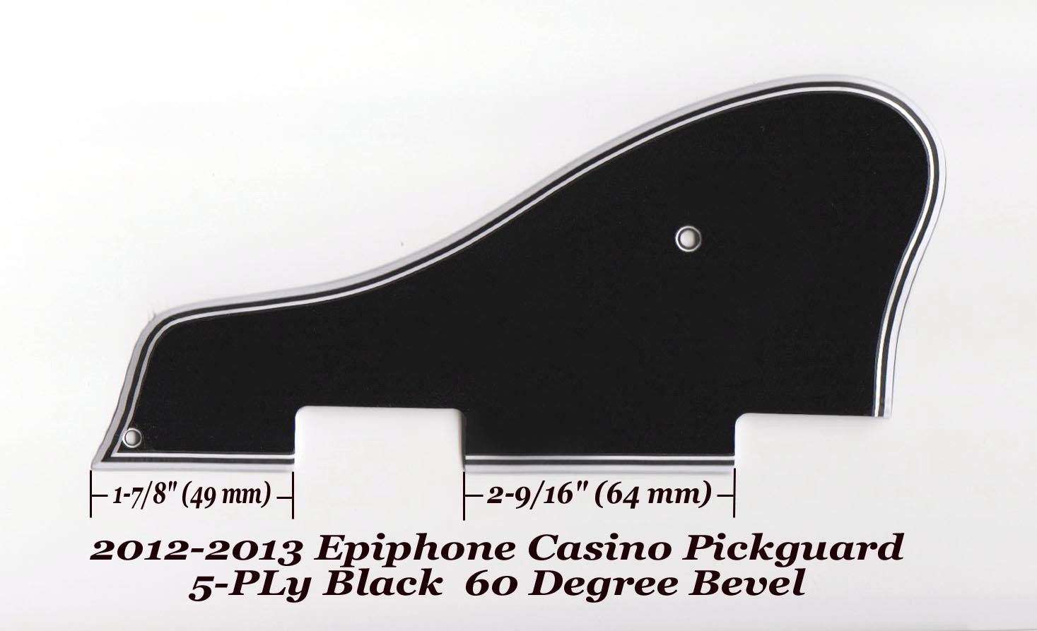 Epiphone Casino Pickguard エピフォン カジノ Amazon.com: Custom For Epiphone Casino Jazz Style Guitar