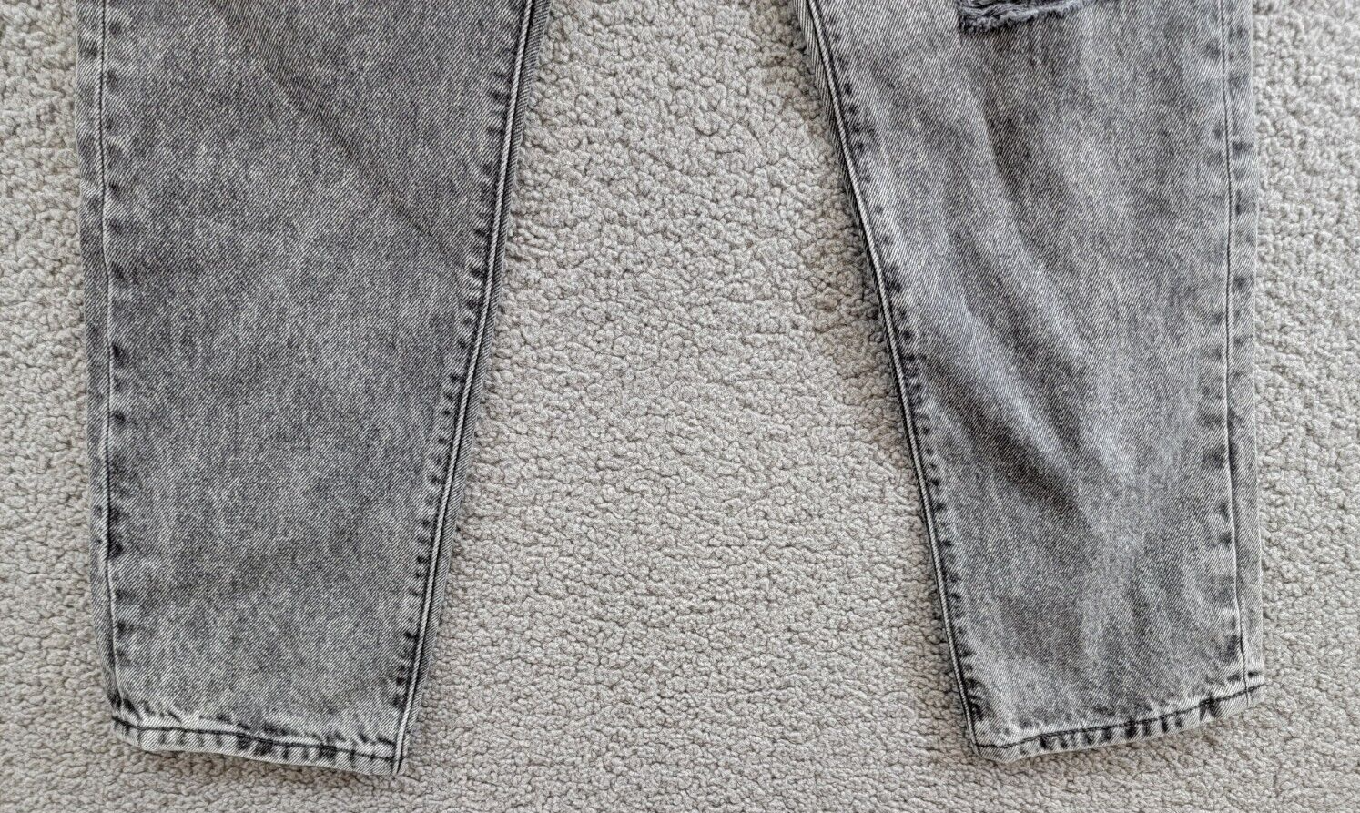 Levi's 501® Cropped Straight-Leg High Rise Jeans Women's 24 x 26 Sophisticated - Picture 4 of 16