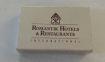 Romantik Hotels & Restaurants International Europe Matchbox