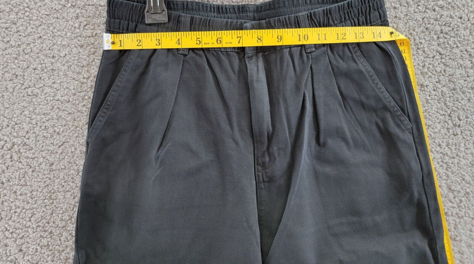 Polo Ralph Lauren Chino Drawstring Pants Big Boys 16 Polo Black Button Closure - Picture 5 of 20