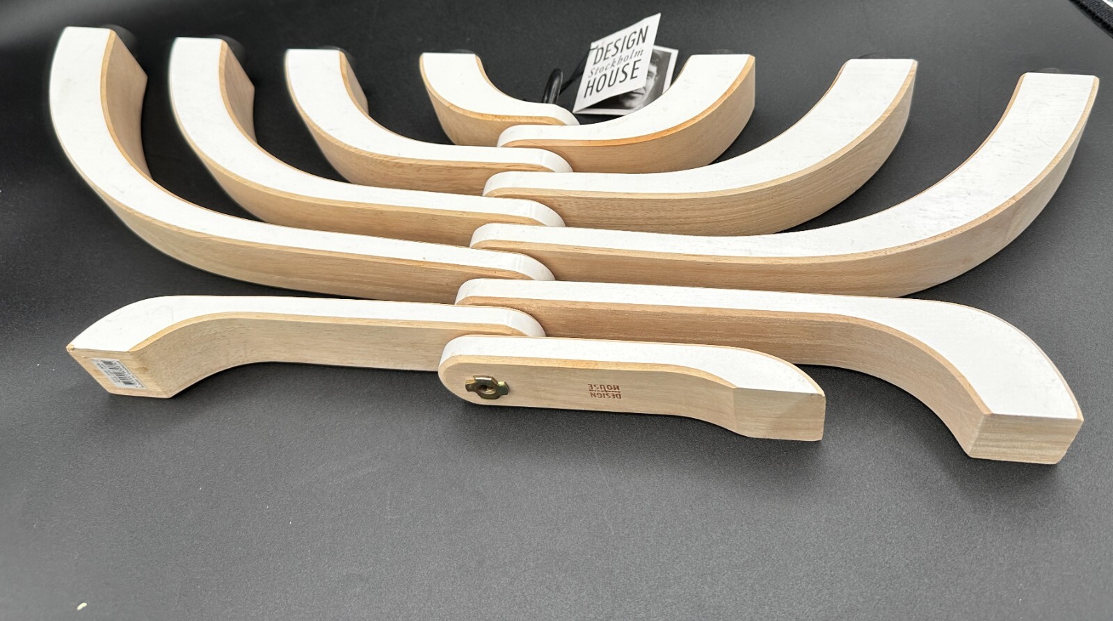 Design House Stockholm Jonas Grundell 7 arm Nordic Light Candle Holder 80's NWT