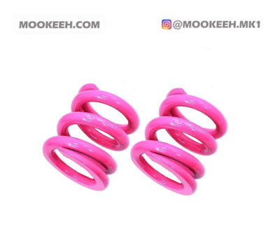 MOOKEEH Pink Coilover Replacement Springs 50K 2800lbs 4'' 101.6mm 2.5'' 63.5 mm ID