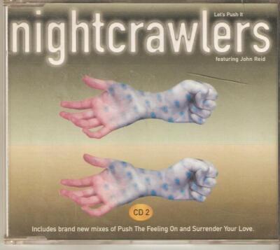 Nightcrawlers - Let's Push It CD Nightcrawlers Feat. John Robinson Reid (1996)