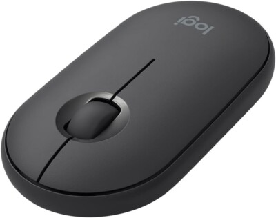 Logitech Pebble i345 Wireless Bluetooth Mouse for iPad Graphite