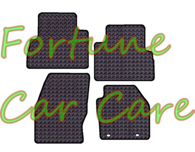FOR FORD C-MAX 2011-2013 Oval Clip FULLY TAILORED RUBBER MAT in 3MM, 5MM Thick