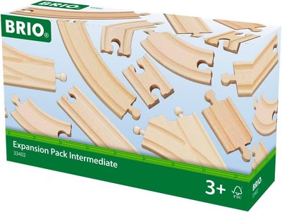 BRIO World 33402 Expansion Pack Intermediate - Wooden Train Set for Kids |... 