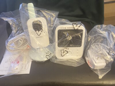 NANNIO Hero3 Video Baby Monitor with Night Light & Vibration Assistant, 3.5''