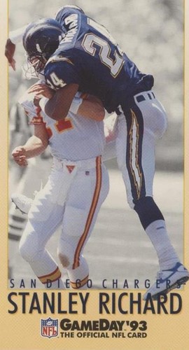 1993 Fleer GameDay Stanley Richard #345