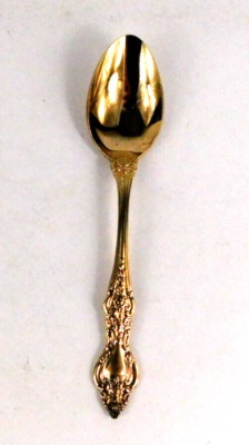 Replacement 24K G.P. Gold Plated ROYAL SEALY Lge. Spoon Stainless Flatware Japan