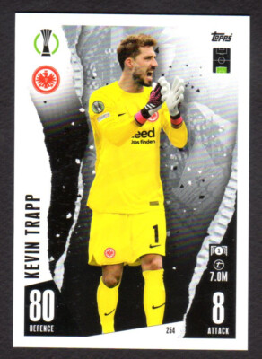 TOPPS MATCH ATTAX 2023-24 UEFA #254 Kevin TRAPP Eintracht Frankfurt