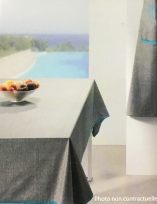 Winkler Nappe Anti Teaches Paradise Turquoise Tablecloth 150 Cm X 150 Cm