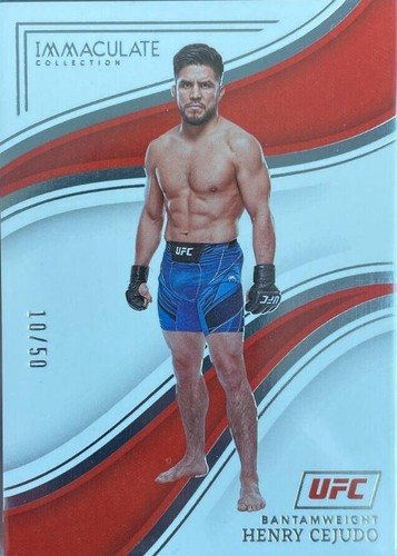2023 Panini Immaculate Collection UFC - Henry Cejudo #75