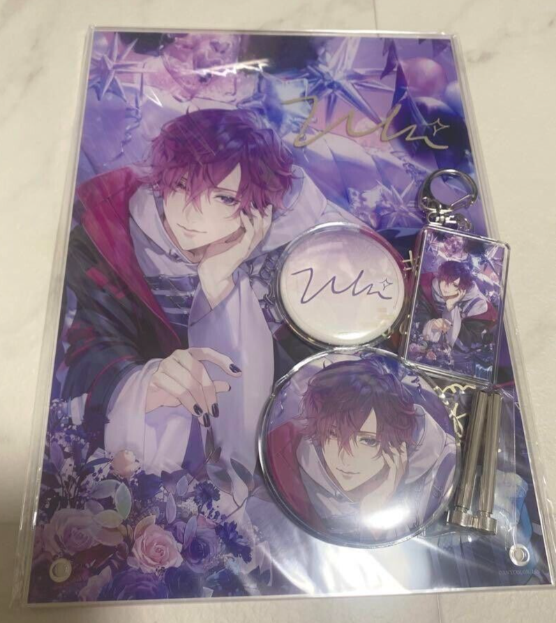 Nijisanji EN Uki Violeta Birthday 2022 Goods Set No Voice Nijisanji EN Uki Violeta Birthday 2022 Goods Set No Voice