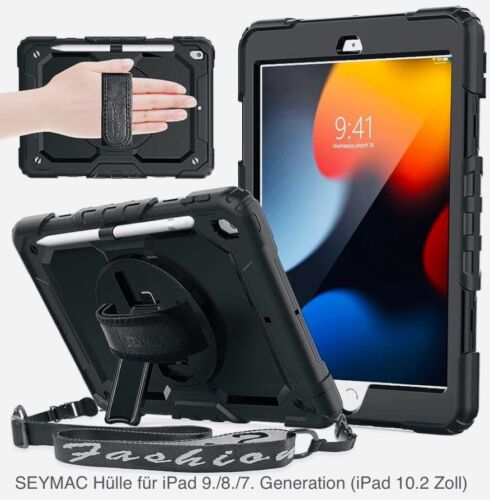 SEYMAC Hlle fr iPad 9./8./7. Generation (iPad 10.2 Zoll) Stofeste Hlle