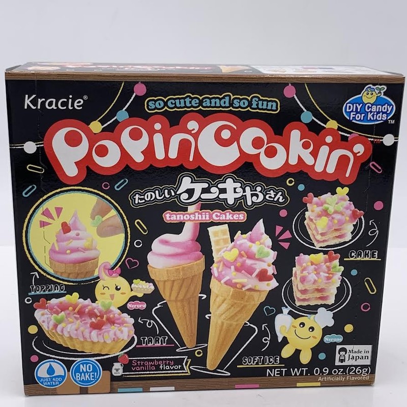 Kracie Popin' Cookin' Diy Japanese Candy Kit , Tanoshii Cakes