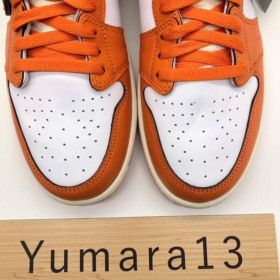 Pre-owned Nike Women's Jordan 1 Retro High Og Starfish Sail White Do9369-101 Women's Size