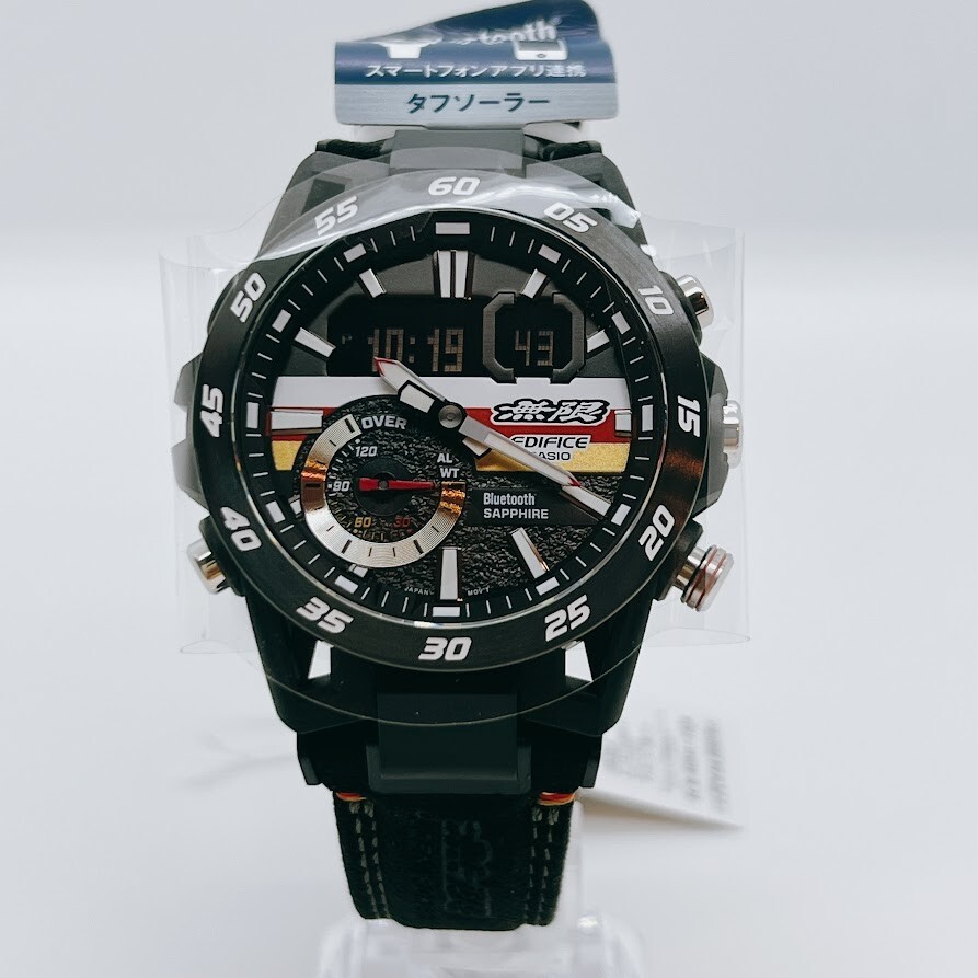 Pre-owned Casio Edifice Watch Ecb-40mu-1ajr Mugen 50th Anniversary F1 Present From Japan