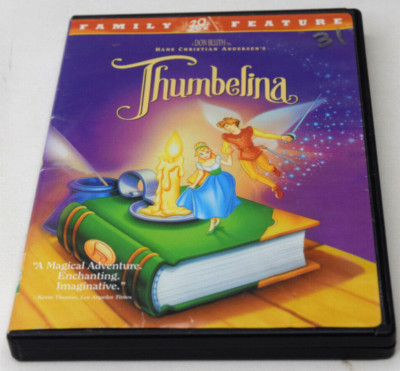 Hans Christian Andersen's Thumbelina - DVD WideScreen & Full Screen OOP Rare