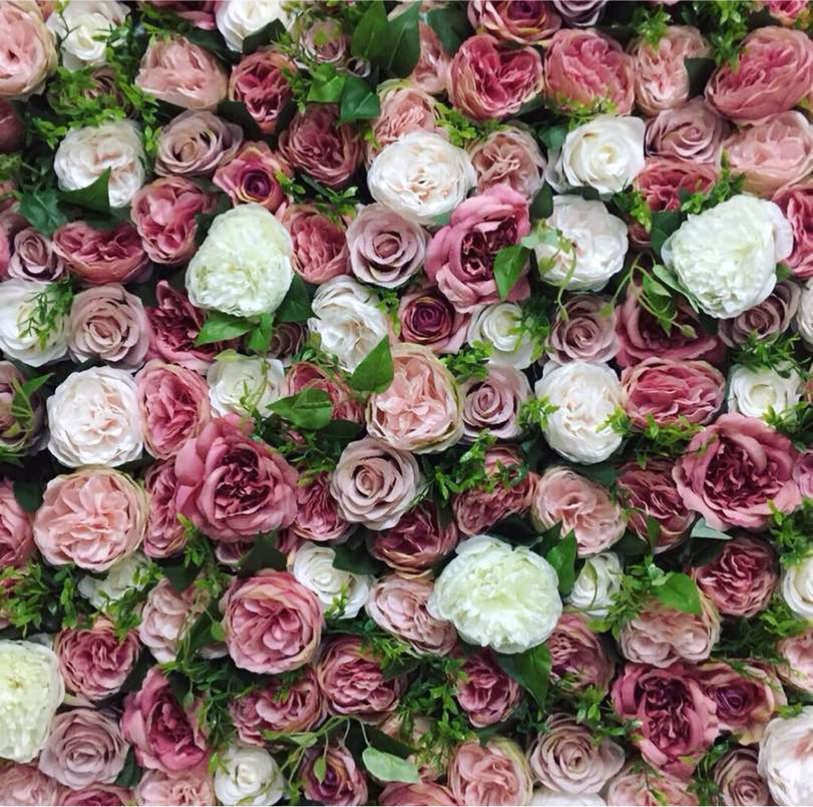Hire a luxury flower wall for your wedding or event in Dereham