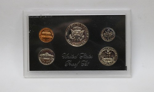 1972 S US Mint Proof Set 5 Coin Set Original Government Packaging #1685