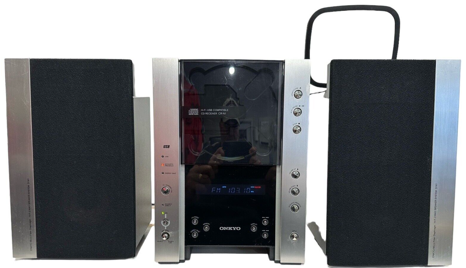 ONKYO CR-U5X・D-U1X CD・FM・PC・USB・iPod・Bluetooth